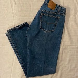 Levi’s 501 button fly jeans-made in the USA.